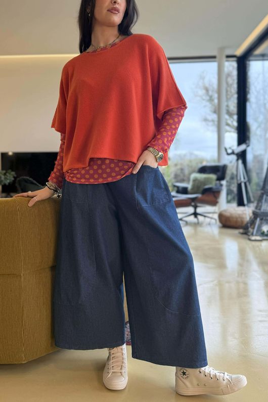 Bobby Mesh Layering Top Dopamine Dot Hot Pink Sunset /11